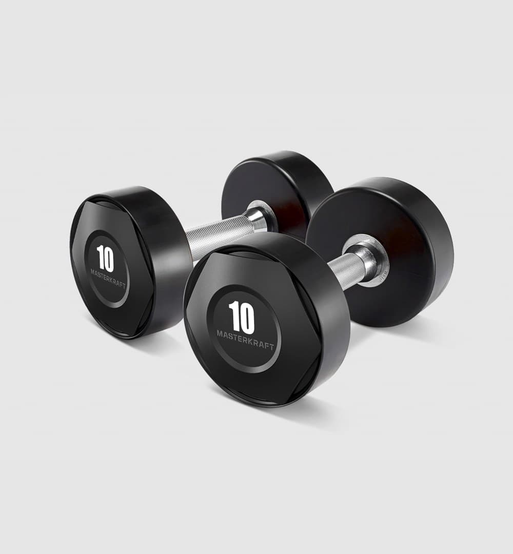 Virgin Rubber Fixed Dumbbells