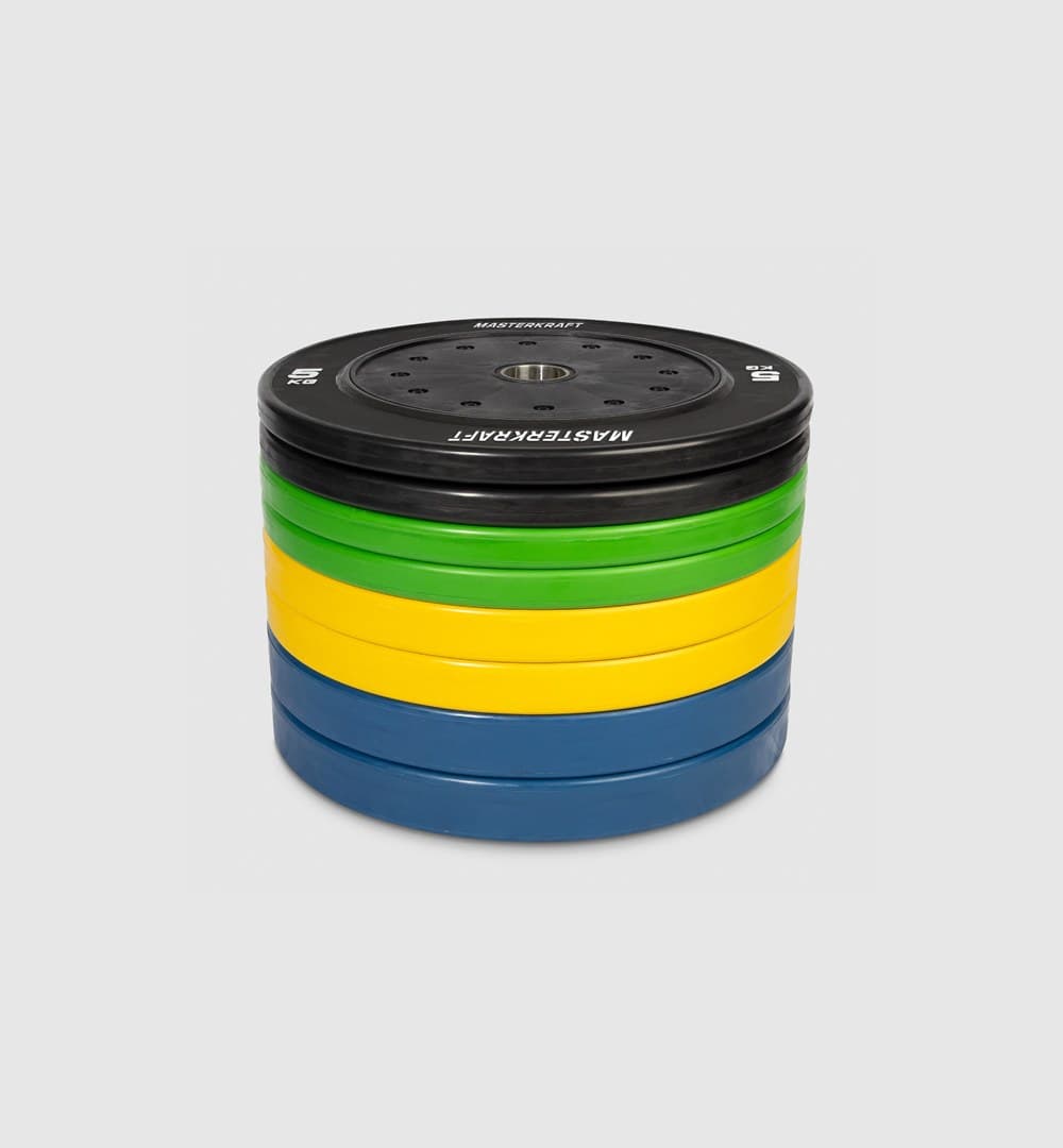 Competition Bumper Plates (Set of 8) - 100kg