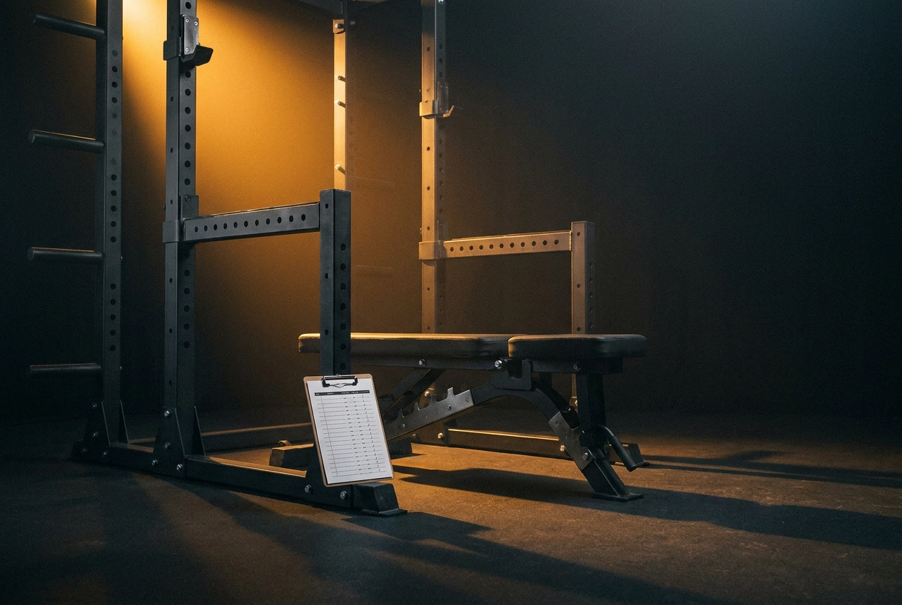 Professional header image for educational tutorial: Commercial Gym Equipment Australia: How to Spec the Right...