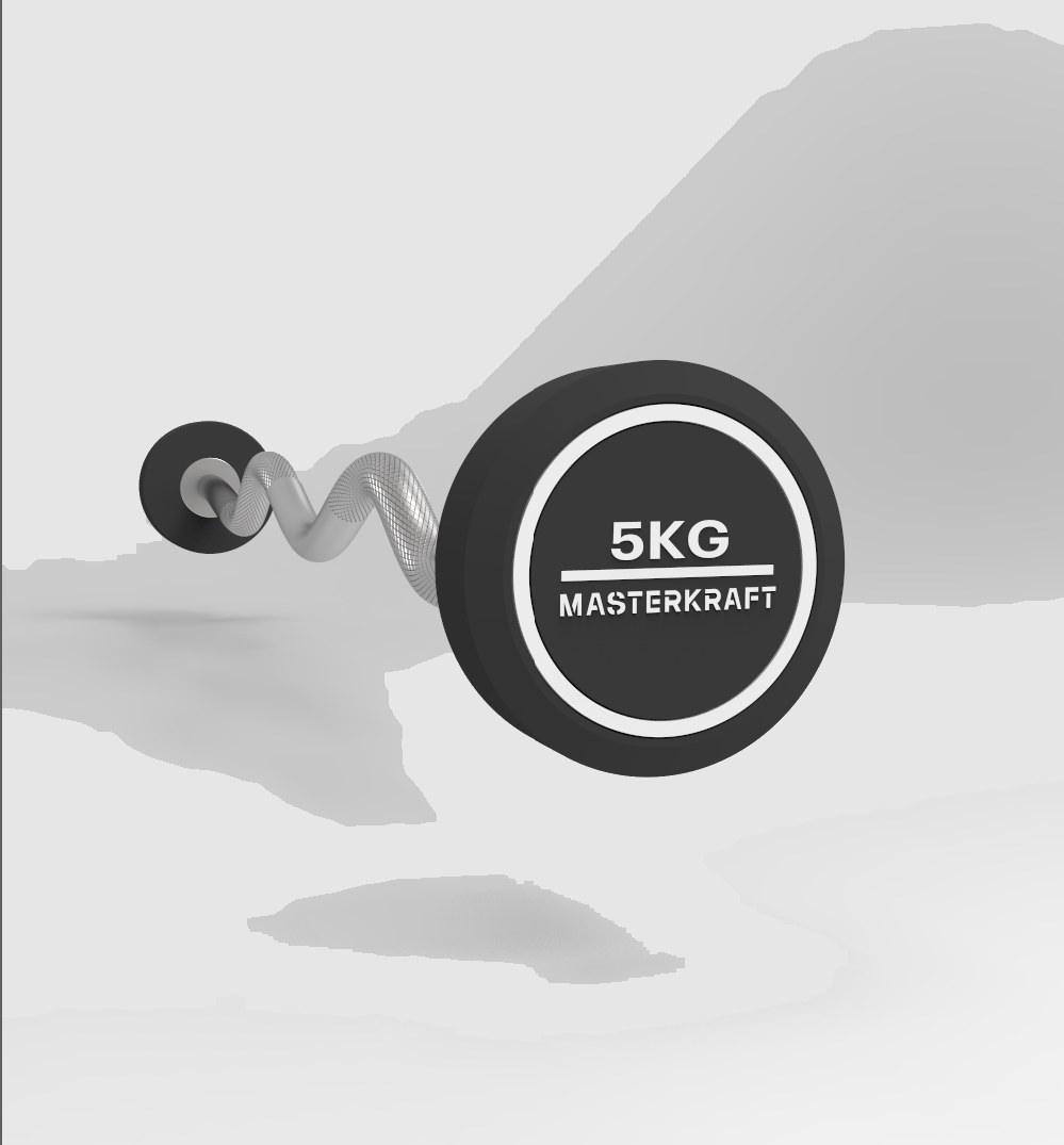 Fixed PU Curl Barbell