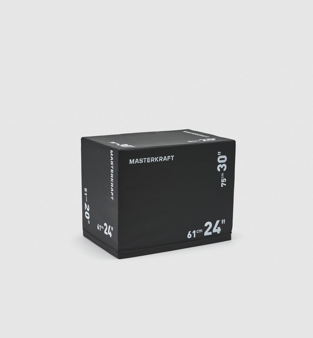 3-In-1 Foam Plyometric Box - 34kg