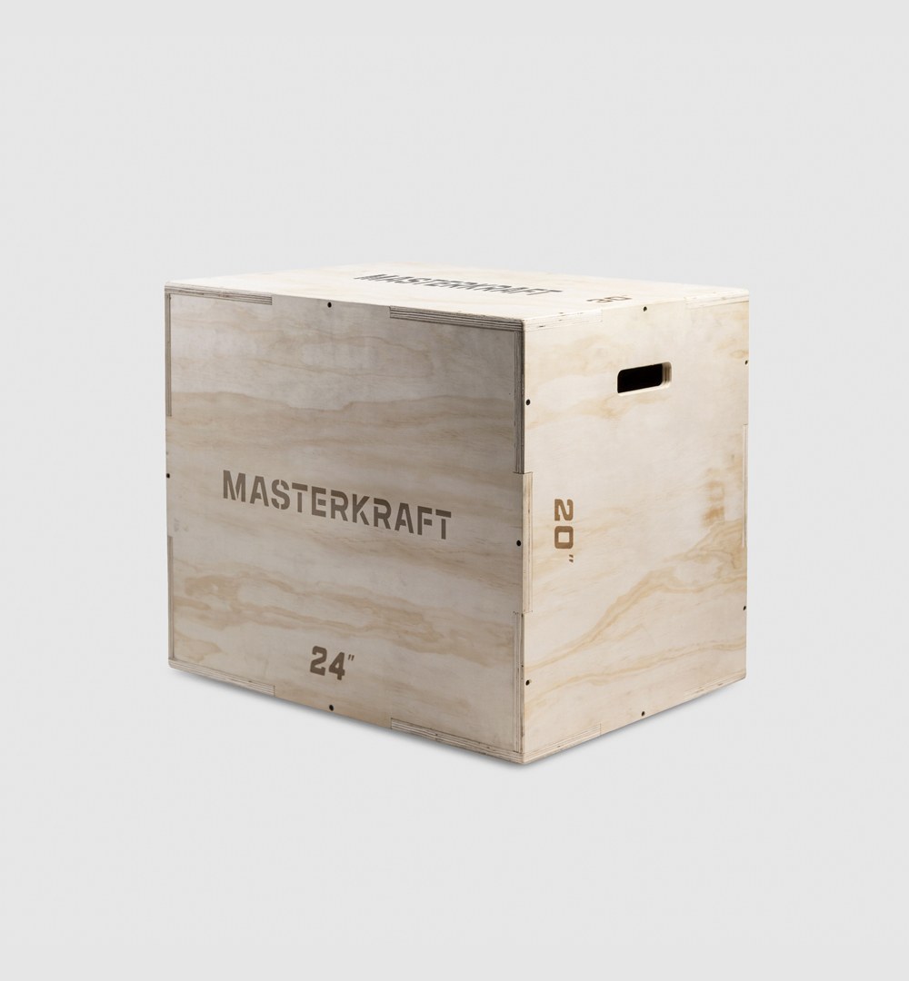 3-In-1 Wooden Plyometric Box