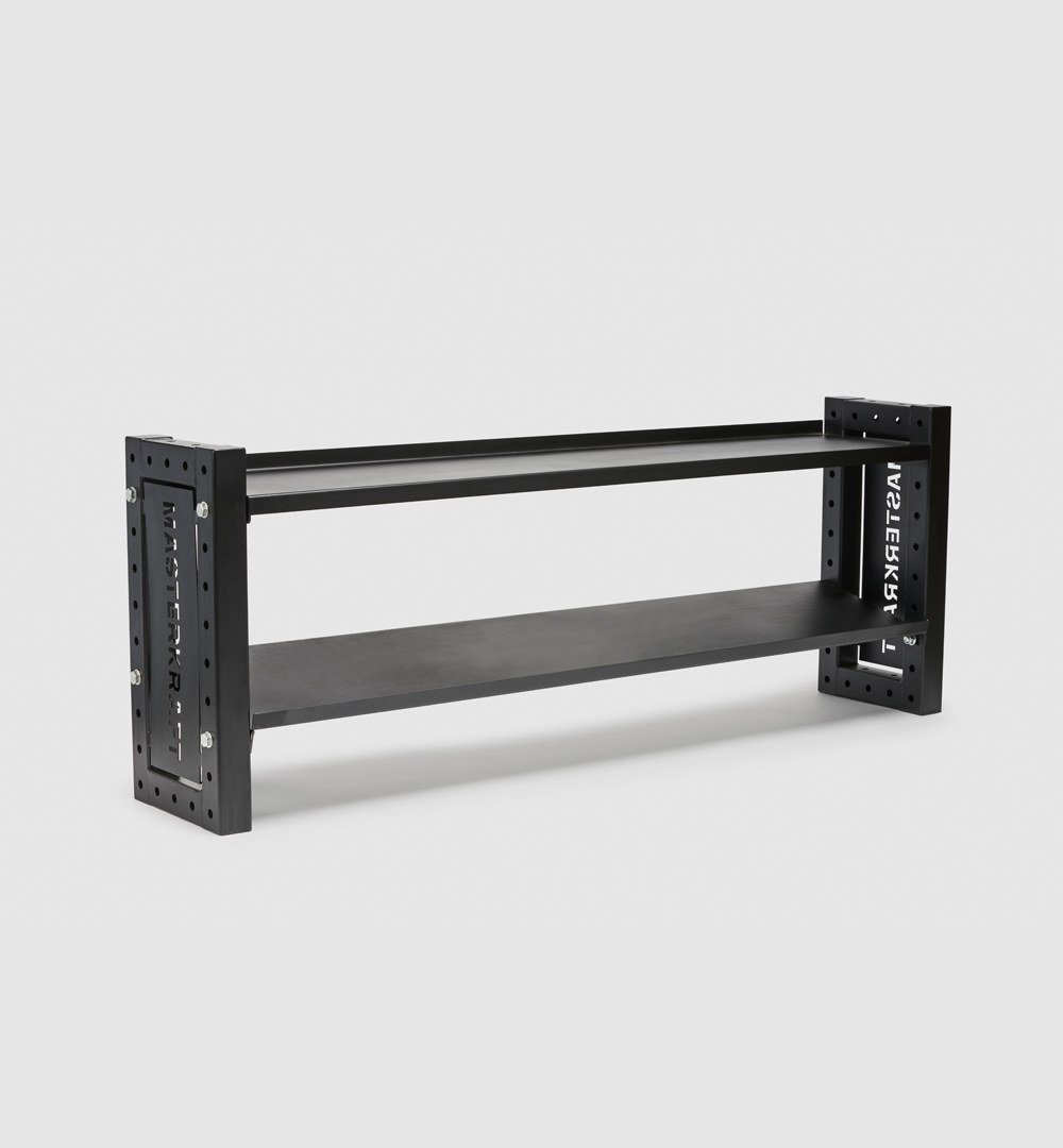 Modular Storage Rack (Kettlebells, Dumbbells) - HD 2 Tier (1.2m)