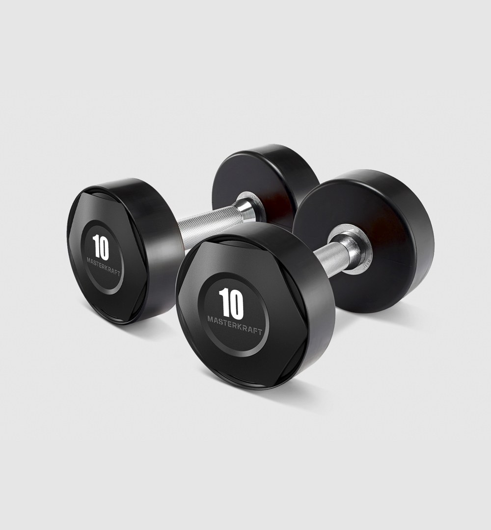 Virgin Rubber Fixed Dumbbells