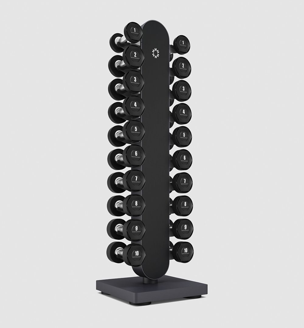 Vertical Dumbbell Rack - 10 Pair (Double Sided) 2.0 | Masterkraft